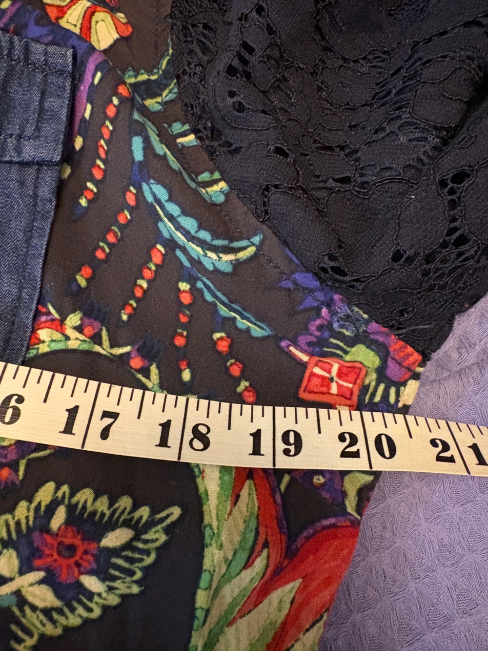 Desigual. Knitted Sleeves. Jean Top - Picture 12 of 13